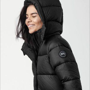 CANADA GOOSE BLACK LABEL AROSA PARKA COAT